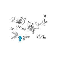 OEM 2007 Honda Civic Cover, Thermostat Diagram - 19311-RNA-A00