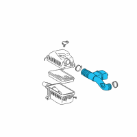 OEM 2001 Toyota Sequoia Air Hose Diagram - 17880-0F010