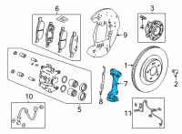 OEM Acura MDX ANCHOR Diagram - 45010-TYA-A02