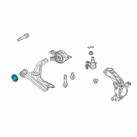 OEM 2021 Honda Civic Stopper, LWR Arm F Diagram - 51397-TBA-A01