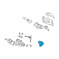 OEM Acura ZDX Immobilizer & Keyless Unit Diagram - 39730-TE0-A11