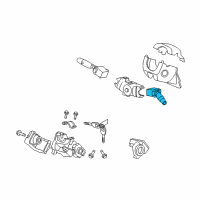 OEM 2008 Honda Accord Switch Assembly, Wiper Diagram - 35256-TA0-A12