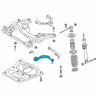 OEM 2015 BMW M6 Rubber Mounting Right Tension Strut Diagram - 31-12-2-284-976