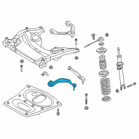 OEM 2013 BMW M6 Rubber Mounting Right Tension Strut Diagram - 31-12-2-284-976