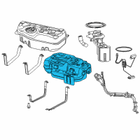 OEM Chrysler Pacifica Tank-Fuel Diagram - 68241466AB