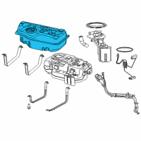 OEM Chrysler Pacifica Tank-Fuel Diagram - 68319969AB