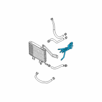 OEM Toyota Camry Cooler Pipe Diagram - 32907-33130