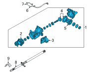 OEM 2021 Nissan Rogue FINAL ASSY DRIVE Diagram - 38300-6RE3A