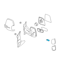 OEM 2017 Ford Transit-250 Corner Lamp Bulb Diagram - BE8Z-13466-A