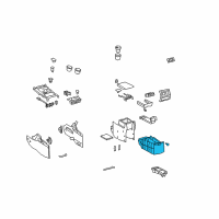 OEM Toyota Highlander Box Diagram - 58820-0E020-B0