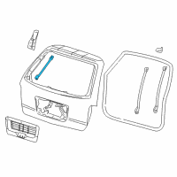 OEM Ford Freestar Support Cylinder Diagram - 4F2Z-17406A10-CA