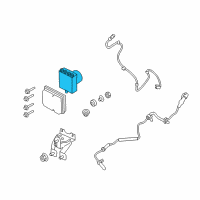 OEM 2016 Lincoln MKS Control Module Diagram - DG1Z-2C219-C