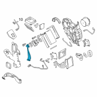 OEM 2016 Nissan Quest Pipe Assy-Cooler Diagram - 92446-1JA0A