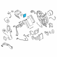 OEM 2013 Nissan Quest Mode Actuator Assembly Diagram - 27741-1JA0A