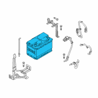 OEM Kia Optima Batteries Diagram - 371104R000