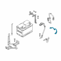 OEM 2017 Kia Optima Wiring Assembly-Earth Diagram - 91860G0110