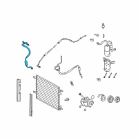 OEM 2009 Ford F-250 Super Duty Hose & Tube Assembly Diagram - 7C3Z-19D742-F