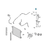 OEM Ford Taurus Pressure Cycling Switch Diagram - F6RZ-19E561-AA