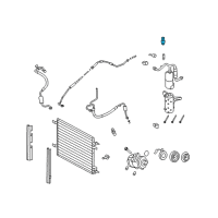 OEM 2005 Ford Taurus Pressure Cycling Switch Diagram - F6RZ-19E561-AA