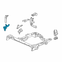 OEM 1995 Chevrolet Lumina Brace-Transaxle Diagram - 12552505