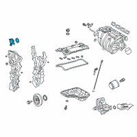 OEM Lexus Variable Timing Adjuster Magnet Diagram - 1537025020