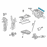 OEM 2020 Lexus UX200 Gasket, Manifold Diagram - 17171-24020