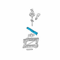 OEM 2014 Ford Fusion Lug Wrench Diagram - ES7Z-17032-A