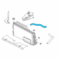 OEM 2001 Chrysler Concorde Hose-Radiator Inlet Diagram - 4767161