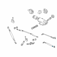 OEM 1997 Dodge B2500 Drag Link Diagram - 4186007