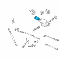 OEM 1989 Jeep Wrangler Power Steering Rebuild Kit Diagram - 4333994