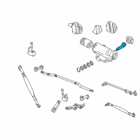 OEM Dodge W250 Shaft-PITMAN Diagram - 3491343