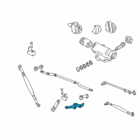 OEM 2001 Dodge Ram 1500 Van Arm-KNUCKLE Diagram - 52038878