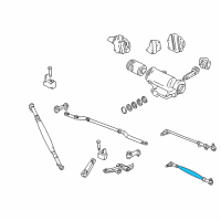 OEM 1992 Dodge B150 Clamp-Tie Rod Diagram - 4089385