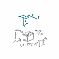 OEM Acura Cable Assembly, Starter Diagram - 32410-S3V-A03