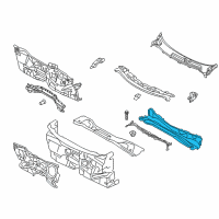 OEM 2017 Ford Fiesta Reinforce Panel Diagram - AE8Z-5402000-A