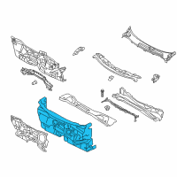 OEM 2013 Ford Fiesta Insulator Diagram - BE8Z-5401688-B