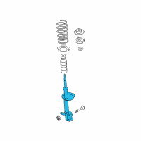 OEM 2009 Nissan Altima STRUT Kit Front LH Diagram - E4303-JA81B