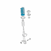 OEM 2008 Nissan Altima Spring-Front Diagram - 54010-JA80A