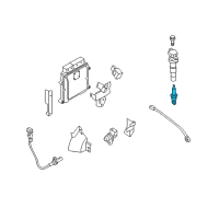 OEM Kia Forte Spark Plug Assembly Diagram - 1884511160