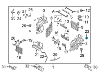 OEM 2021 Hyundai Santa Fe ACTUATOR Motor Assembly-Mode Diagram - 97154-P2000