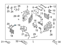 OEM 2022 Hyundai Tucson Seal Diagram - 97178-L1000