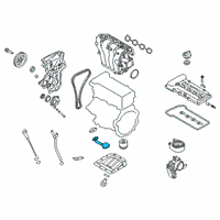 OEM 2015 Hyundai Sonata Screen Assembly-Oil Diagram - 26250-2B700