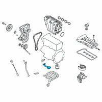 OEM 2020 Hyundai Elantra Screen Assembly-Oil Diagram - 26250-2B700