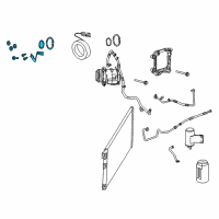 OEM Dodge Viper CLUTCHPKG-A/C Compressor Diagram - 5066228AA