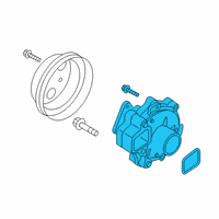 OEM 2020 Toyota Yaris Water Pump Assembly Diagram - 16100-WB002