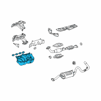 OEM 2011 Toyota Tacoma Intake Manifold Diagram - 17120-0C020