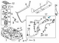 OEM Kia K5 Hose-Vent Diagram - 31071L3000