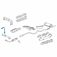 OEM Pontiac Firebird Front Oxygen Sensor Diagram - 19178958