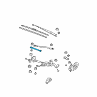 OEM 2010 Honda Fit Rod Unit A Diagram - 76540-TK6-A01