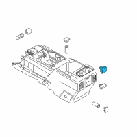 Genuine Ford Power Outlet diagram